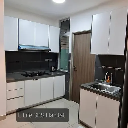 E Life Sks Habitat With Wifi Netflix Apartment Johor Bahru Exterior photo